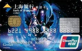 上海银行星运卡-双子座  普卡
