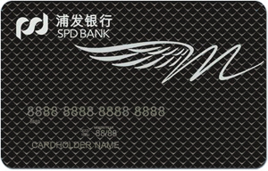 浦发银行白金梦卡(梦翼-不锈钢全金属)