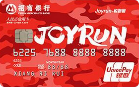 招商银行悦跑圈联名信用卡 金卡(银联)