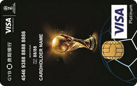 贵阳银行VISA白金卡（FIFA世界杯版）