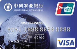 农业银行金穗商务卡(Visa)