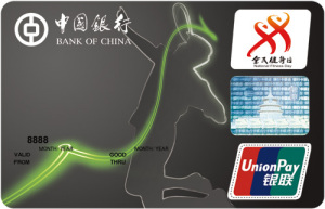 中国银行全民健身运动羽毛球卡