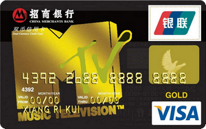 招商银行MTV耍酷信用卡 金卡