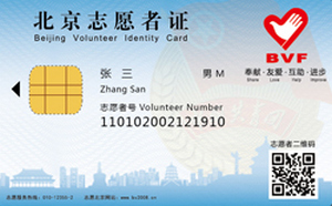 邮政储蓄银行北京志愿者卡-金卡