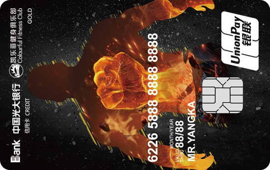 光大银行凯乐菲联名信用卡 金卡