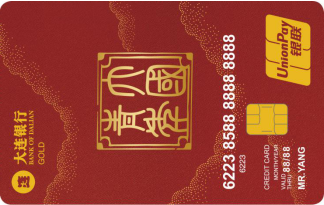 大连银行青年信用卡家国系列(大国青年-传统红)