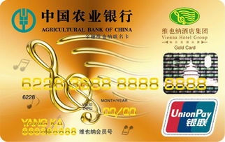 农业银行金穗维也纳联名信用卡 金卡(银联)