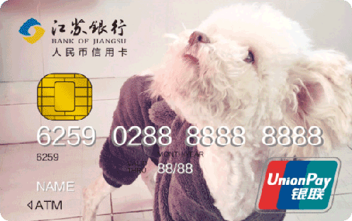 江苏银行好享购物联名信用卡