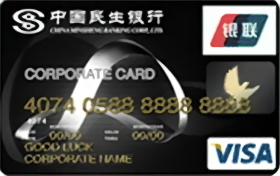 民生银行公务卡 金卡(VISA)