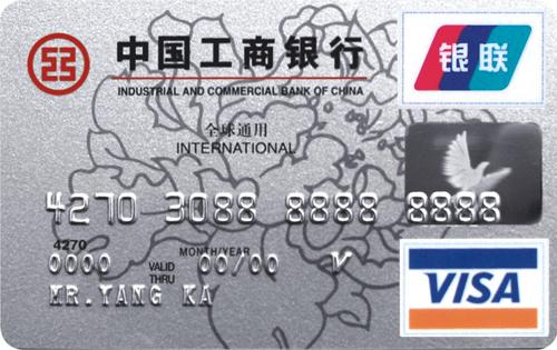 工商银行牡丹双币贷记卡(VISA银卡)